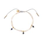 Honor lapis lazuli gold bracelet