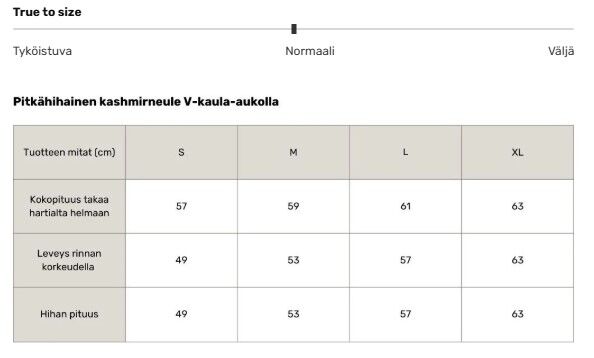 Kaira V-neck long sleeve cashmere sweater, black