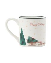 House stoneware mug, multi