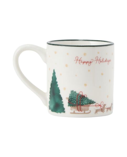 House stoneware mug, multi