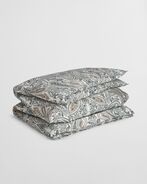 Key west paisley double duvet, tartan green