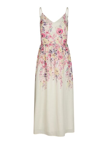 Sanni flower dress, ivory