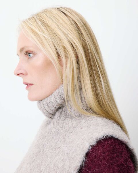 Ansel collar, taupe