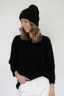 Estheme v-neck knit, noir