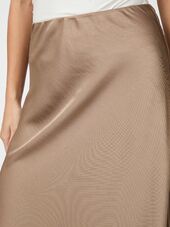 Bovary skirt, dark taupe