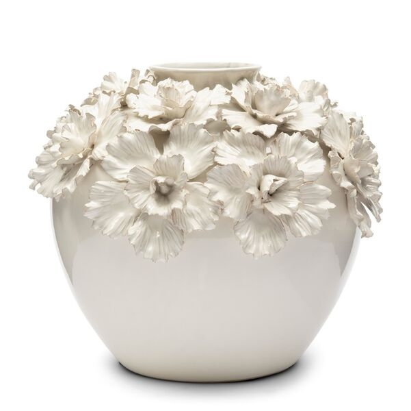 Blossom Vase, White L