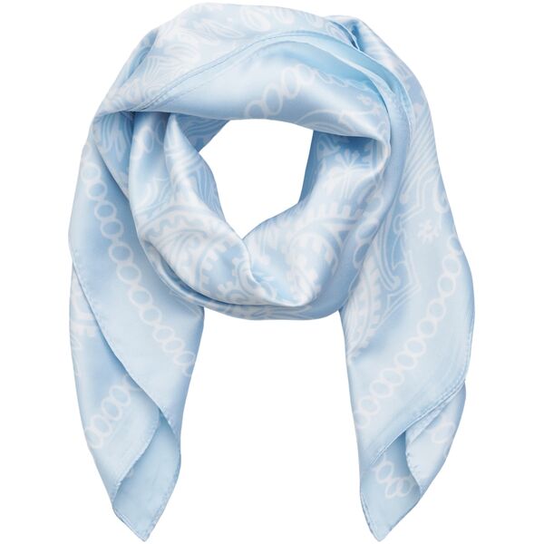 Finja scarf, paisley blue