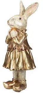 Rabbit Girl with Egg