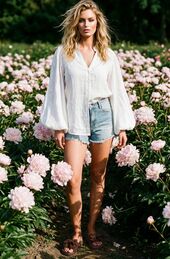 Tuscany blouse, cloud dancer