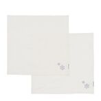 Aspen snowflake napkin set of 2pcs