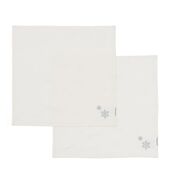 Aspen snowflake napkin set of 2pcs