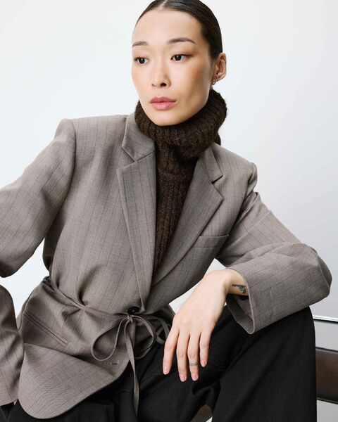 Ansel collar, chocolat