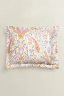 Key west paisley pillowcase, vanilla yellow