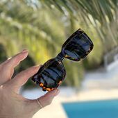 Sunglasses, leoprint black