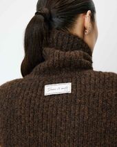 Ansel collar, chocolat