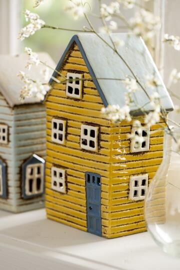 Talolyhty Thorshavn 18cm, yellow