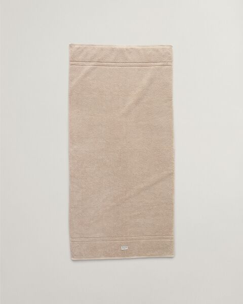 Premium towel 100x150, silver sand