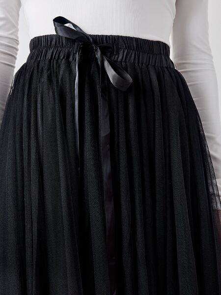 Aria tulle skirt, noir