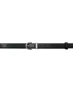Silver belt, noir
