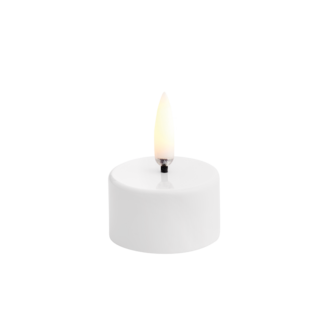 Led tealight with battery, white