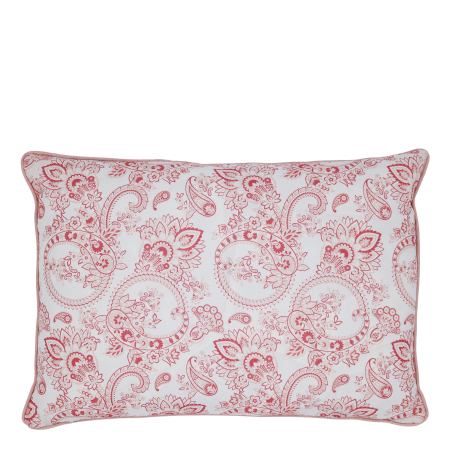 Aix pillowcase with paisley pattern 35x50, rose/white