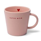 Tea cup super mom 350ml, pink