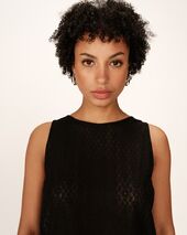 Passionnee top, noir