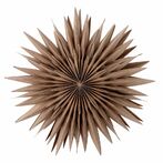 Elijas star with lights 50cm, brown