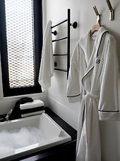 Portofino robe, white