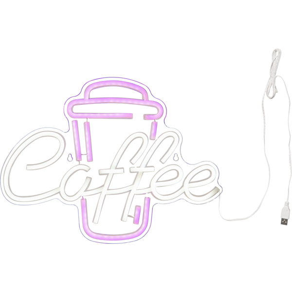Plexy seinäkoriste, coffee