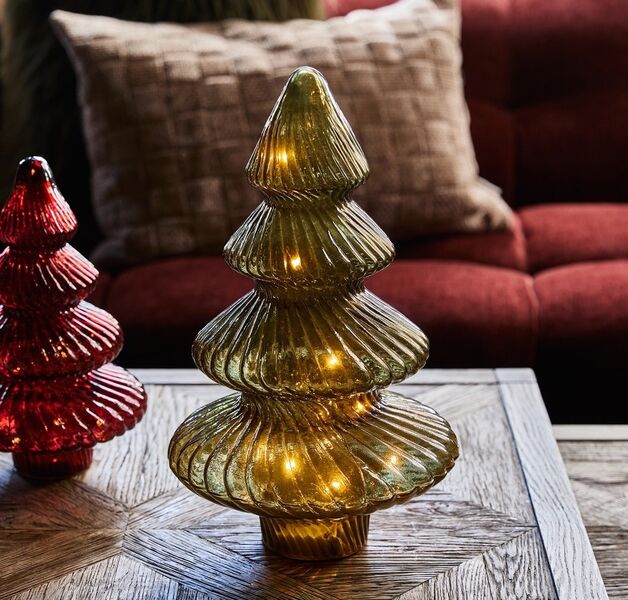 Glacier christmas tree LED, green