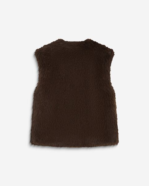 Aelio vest, chocolat