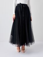 Aria tulle skirt, noir