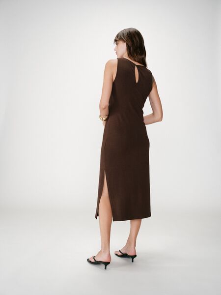 Wyla dress, chocolat