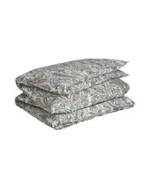 Key west paisley double duvet, tartan green