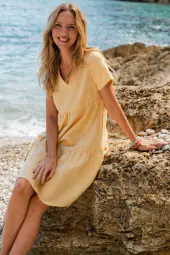 Layered dress, lemonade