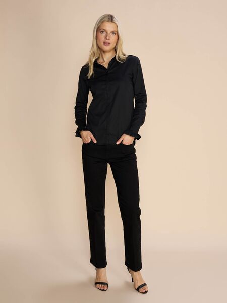 Mattie flip shirt, black