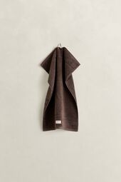 Premium towel 30x50, deep brown