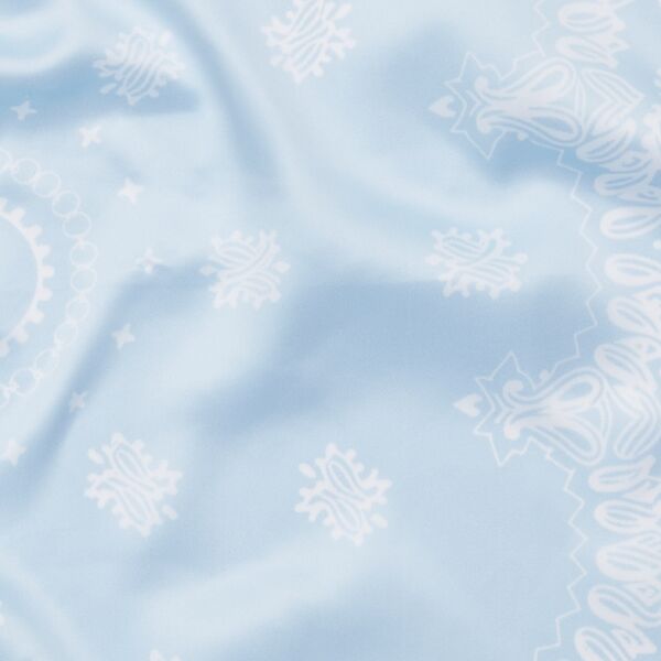 Finja scarf, paisley blue