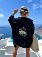 Eye shirt, noir