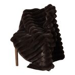 Liny blanket 140x220, brown