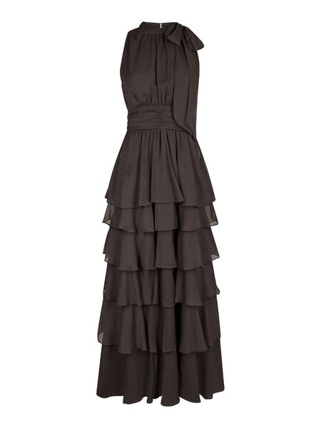 Marli solid dress, dusty brown
