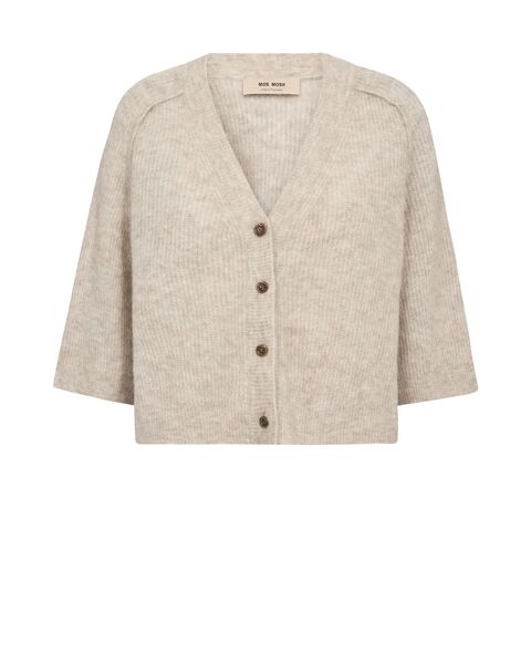 Thora lizet knit cardigan, feather gray