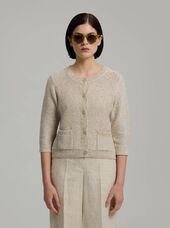 Palmer neuletakki, Latte Beige