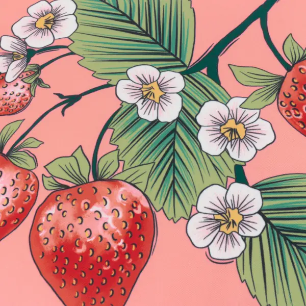 Anemone strawberries ourdoor cushion 43x43, multi