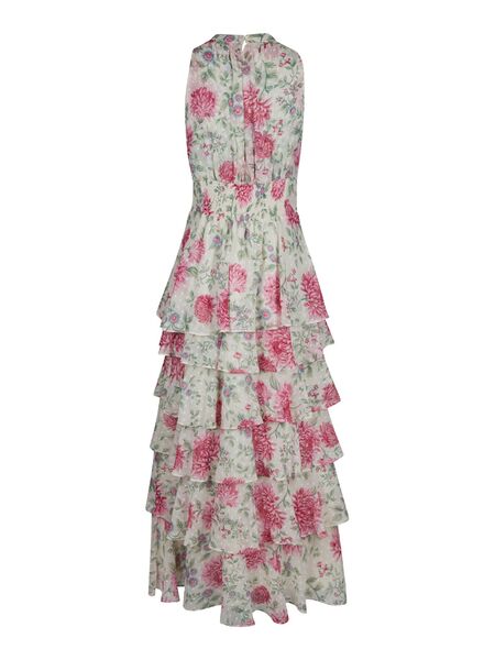 Marli big flower dress, creme