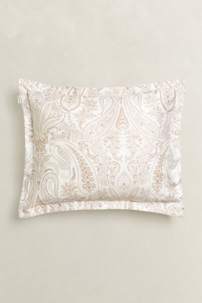 Key West Paisley pillowcase 50x60, Faded beige