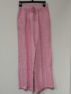 Senna pellavahousut, pinkki