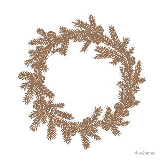 Cypress paper napkins, caramel