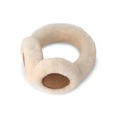 Sheepskin wireless earmuff, chestnut